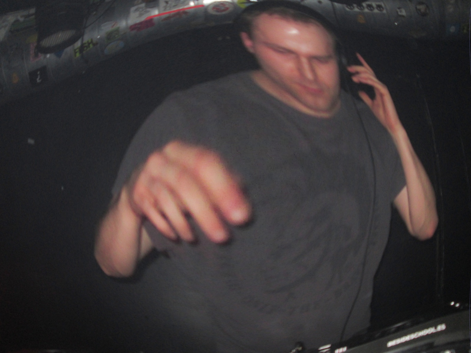 DJ Pitch performing in a club