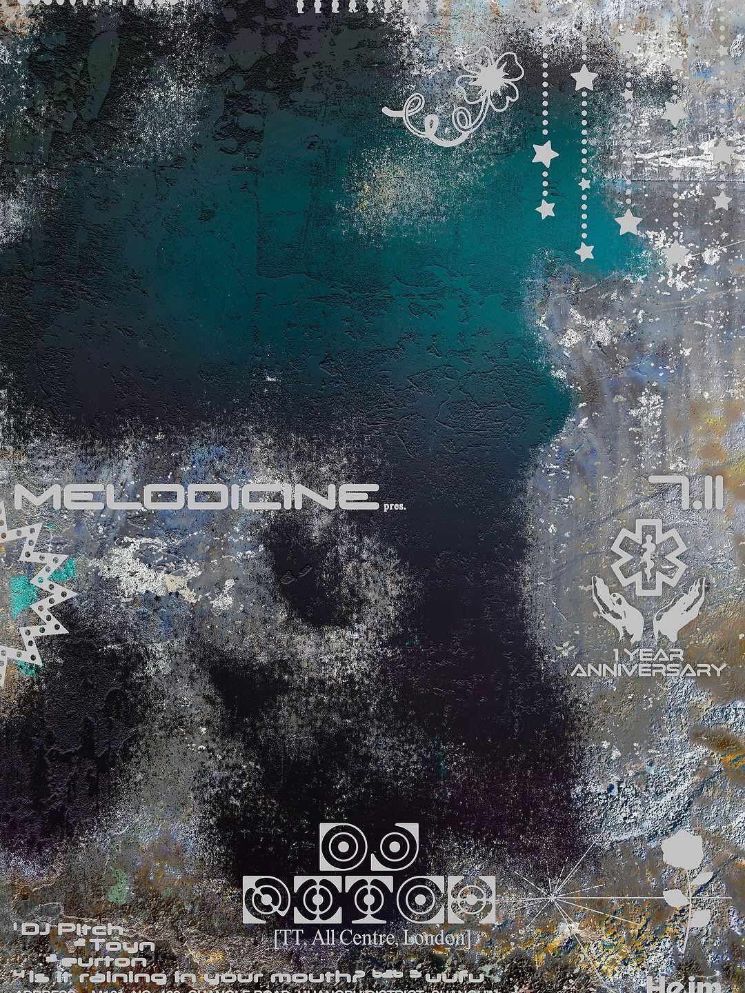 DJ Pitch and Melodicine Shanghai poster